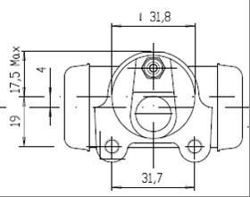 Motaquip VWC692 - Wheel Brake Cylinder autospares.lv