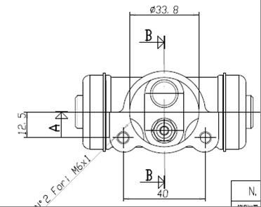 Motaquip VWC655 - Wheel Brake Cylinder autospares.lv