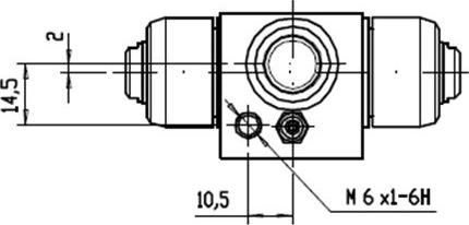 Motaquip VWC657 - Wheel Brake Cylinder autospares.lv