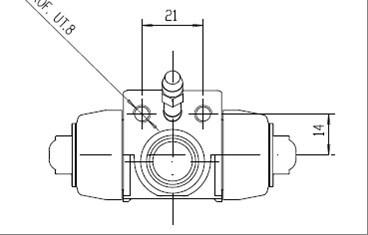 Motaquip VWC675 - Wheel Brake Cylinder autospares.lv