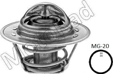 Motorad K305-88 - Coolant thermostat / housing autospares.lv