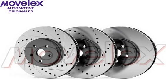 Movelex M24545 - Brake Disc autospares.lv