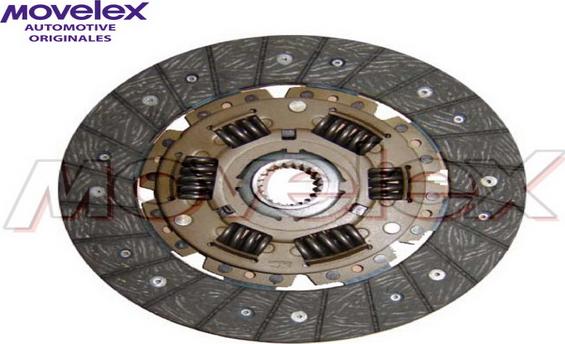 Movelex M22257 - Clutch Disc autospares.lv