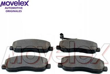 Movelex M22229 - Brake Pad Set, disc brake autospares.lv