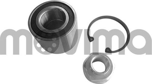 MOVIMA RK00432 - Wheel hub, bearing Kit autospares.lv