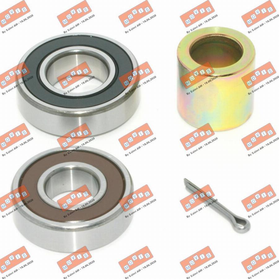 MOVIS ASB0952 - Wheel hub, bearing Kit autospares.lv