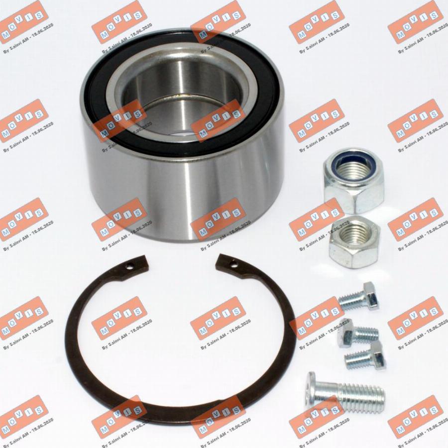 MOVIS ASB0962 - Wheel hub, bearing Kit autospares.lv