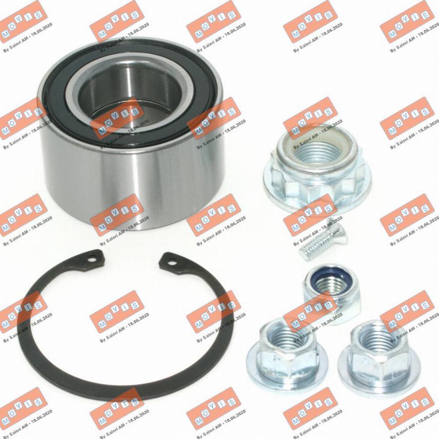 MOVIS ASB0973 - Wheel hub, bearing Kit autospares.lv