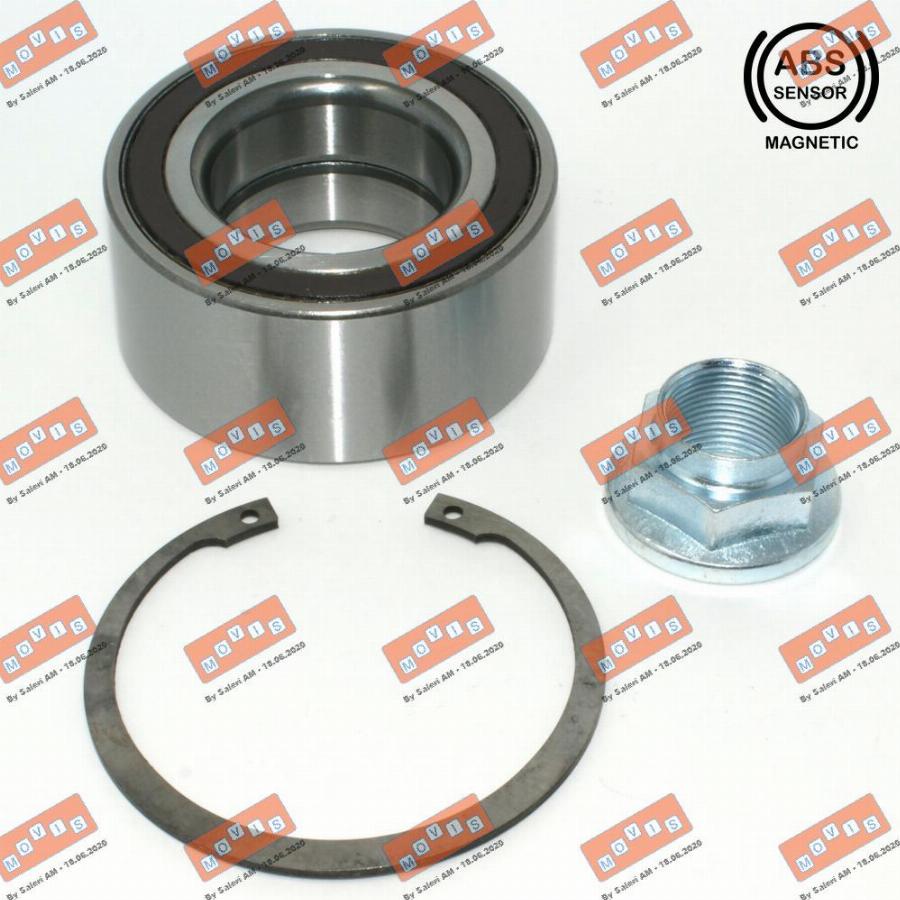 MOVIS ASB1907 - Wheel hub, bearing Kit autospares.lv