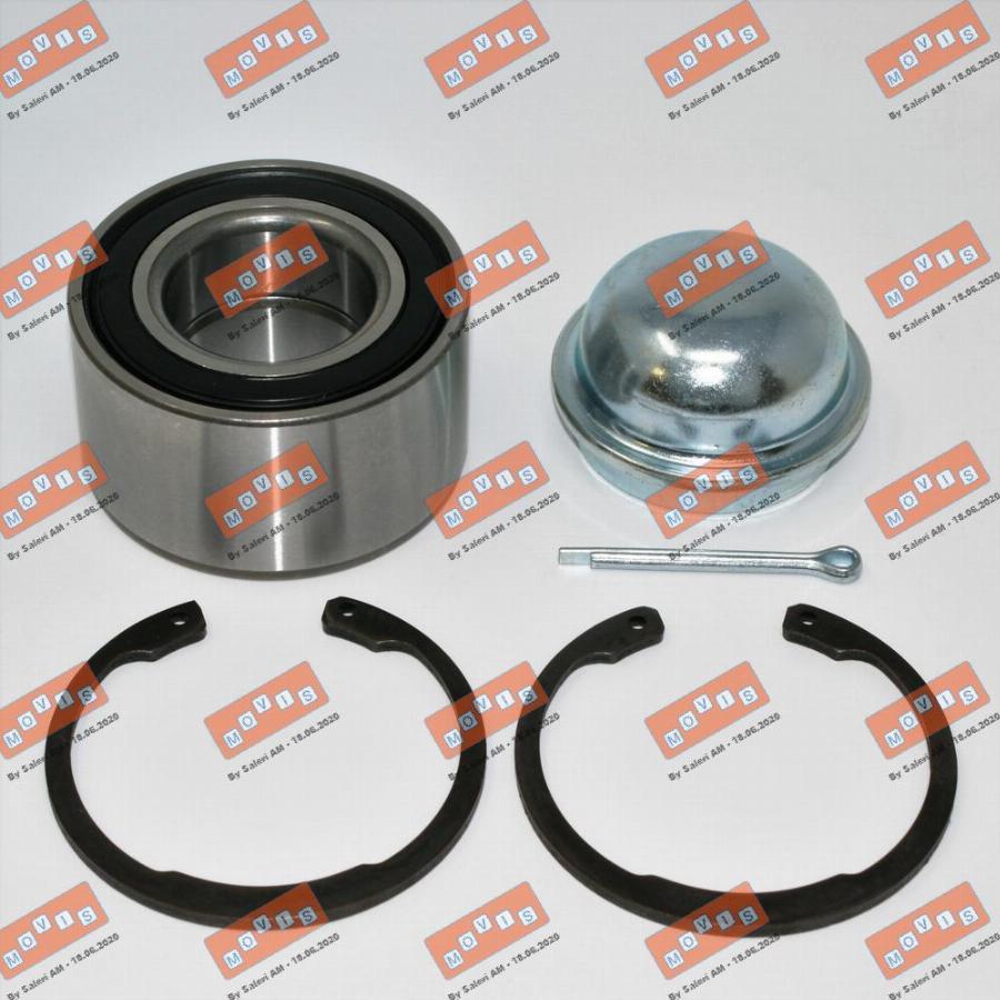 MOVIS ASB1975 - Wheel hub, bearing Kit autospares.lv