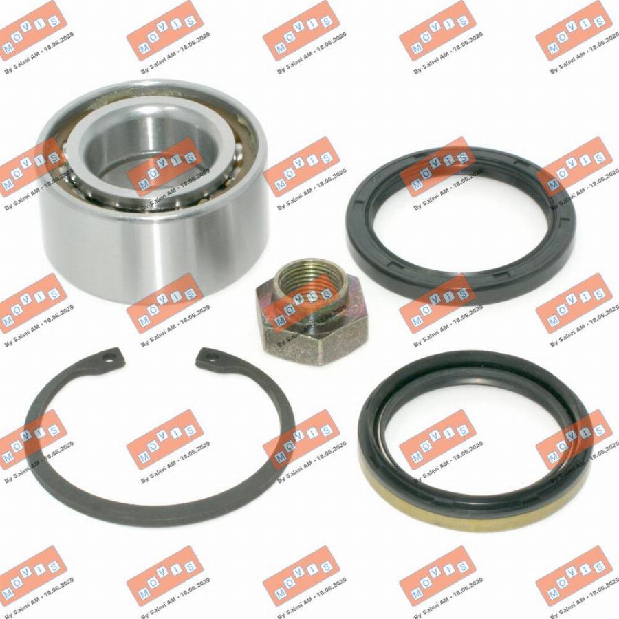 MOVIS ASB1659 - Wheel hub, bearing Kit autospares.lv