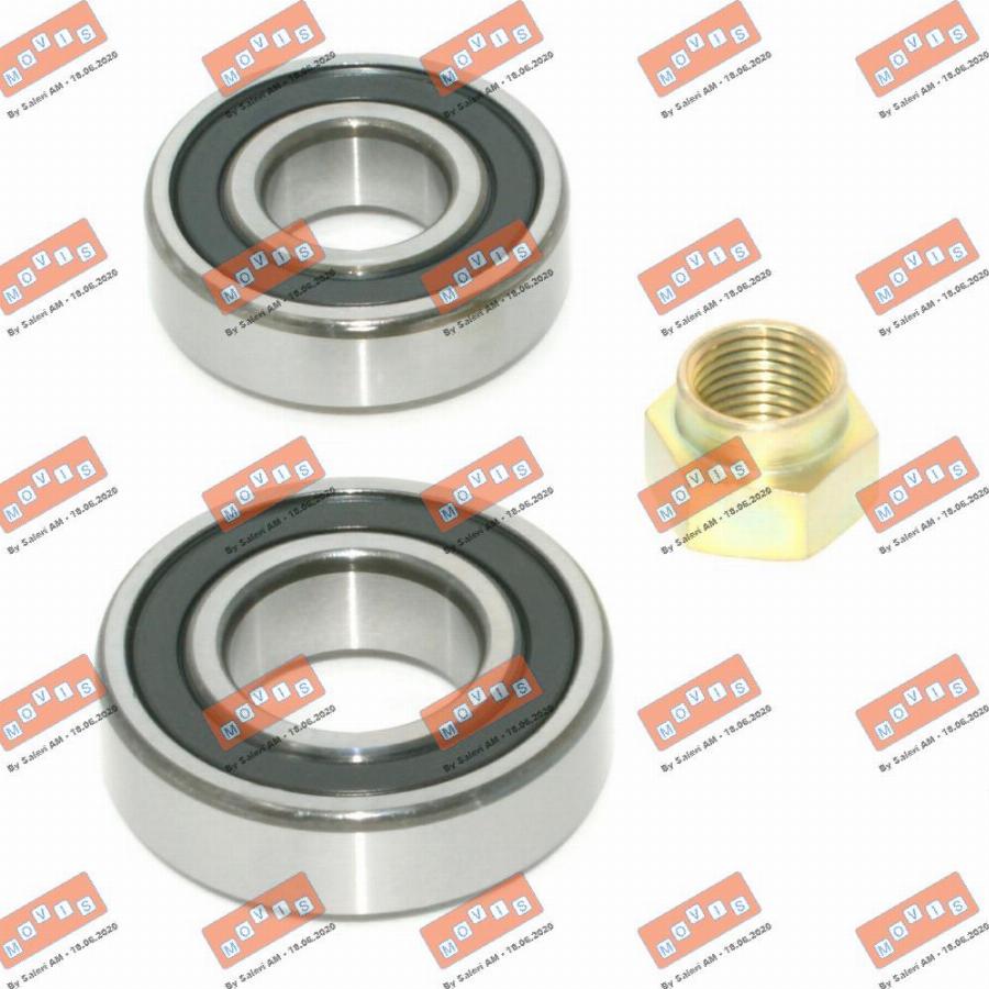 MOVIS ASB1662 - Wheel hub, bearing Kit autospares.lv