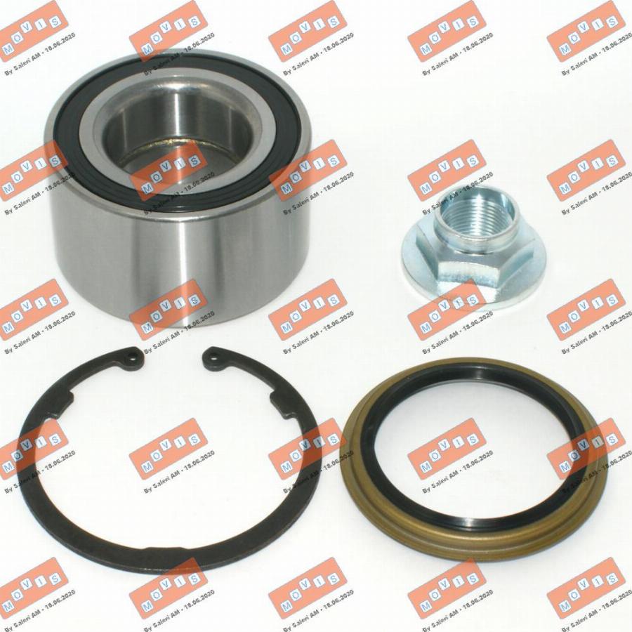 MOVIS ASB1617 - Wheel hub, bearing Kit autospares.lv