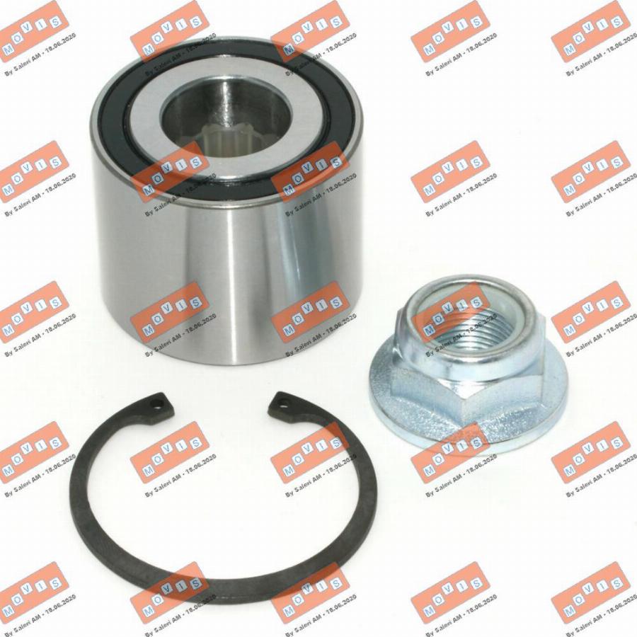 MOVIS ASB1057 - Wheel hub, bearing Kit autospares.lv