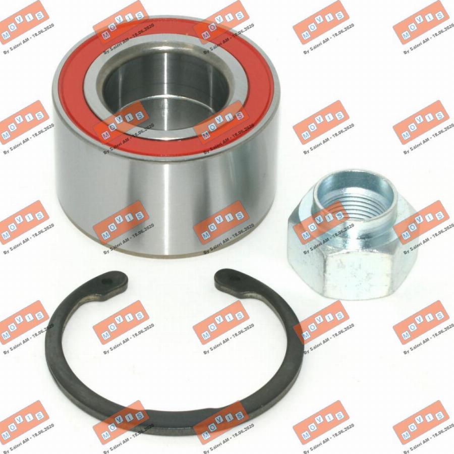 MOVIS ASB1800 - Wheel hub, bearing Kit autospares.lv