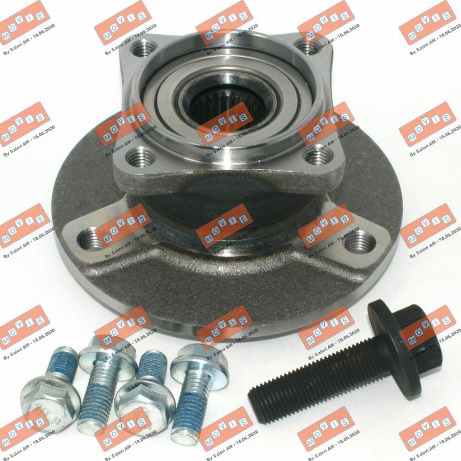 MOVIS ASB1889 - Wheel hub, bearing Kit autospares.lv