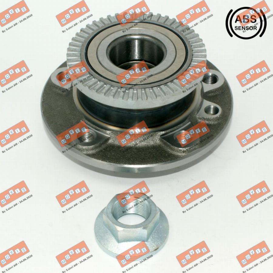 MOVIS ASB1240 - Wheel hub, bearing Kit autospares.lv