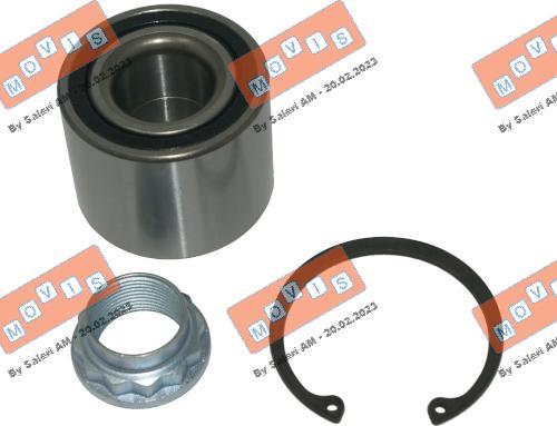 MOVIS ASB1743 - Wheel hub, bearing Kit autospares.lv