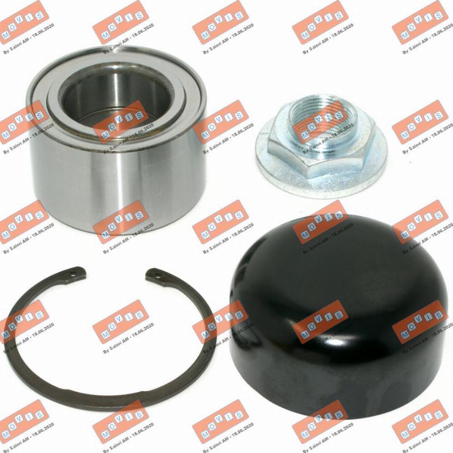 MOVIS ASB1751 - Wheel hub, bearing Kit autospares.lv