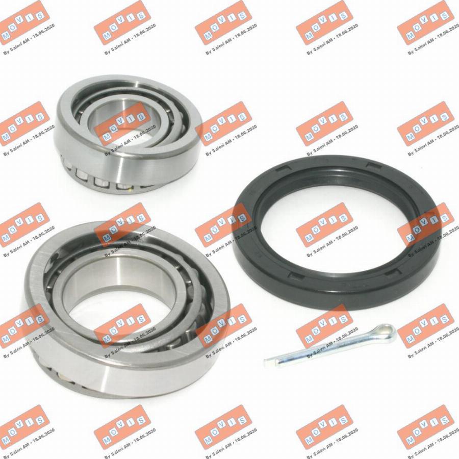 MOVIS ASB1738 - Wheel hub, bearing Kit autospares.lv