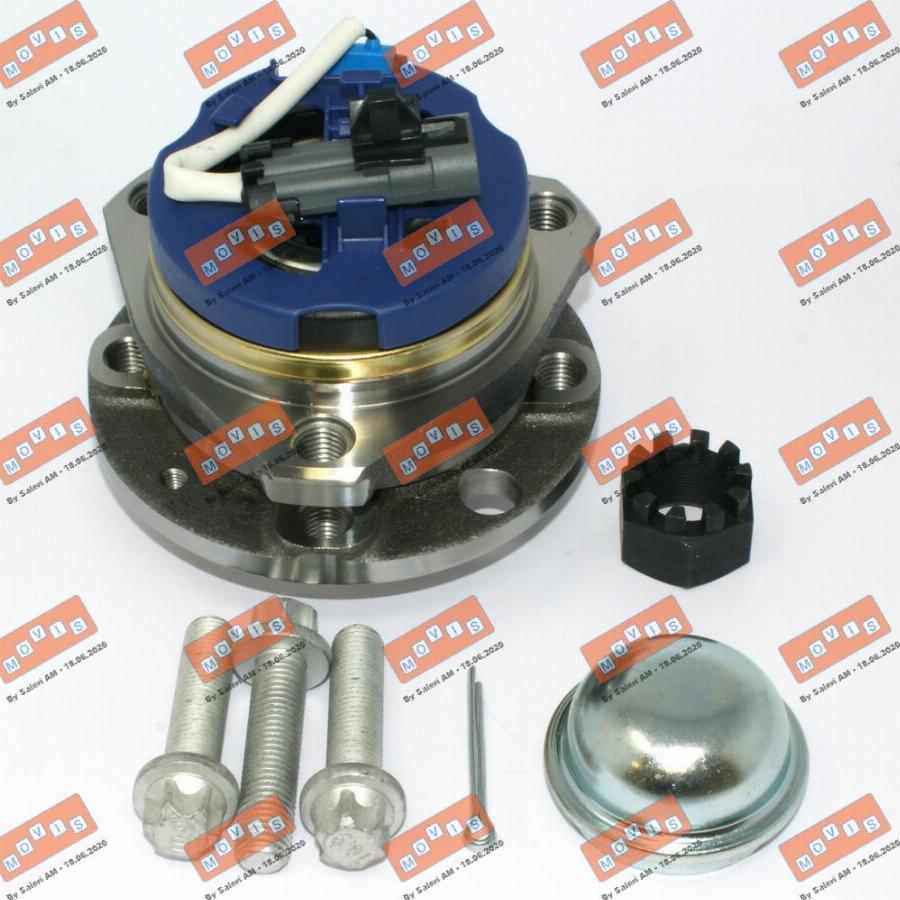 MOVIS ASB1775 - Wheel hub, bearing Kit autospares.lv