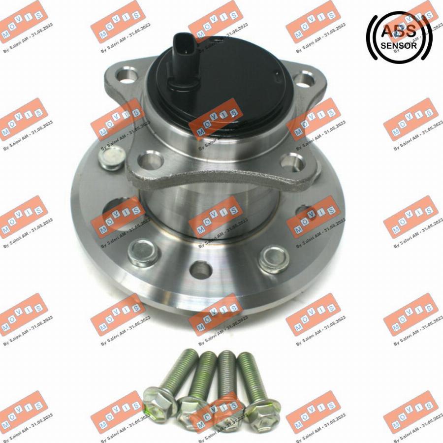 MOVIS ASB2465 - Wheel hub, bearing Kit autospares.lv