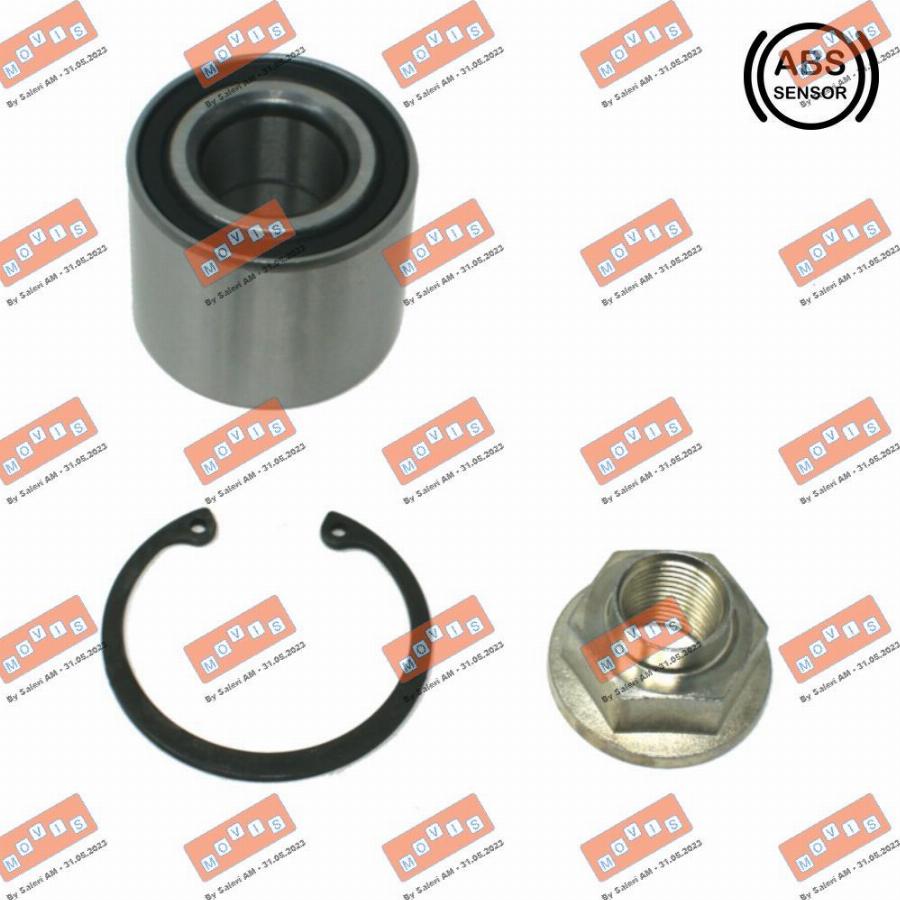 MOVIS ASB2508 - Wheel hub, bearing Kit autospares.lv