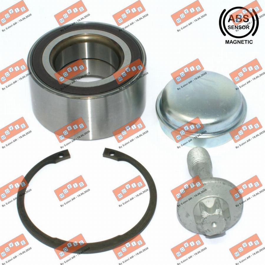 MOVIS ASB2694 - Wheel hub, bearing Kit autospares.lv