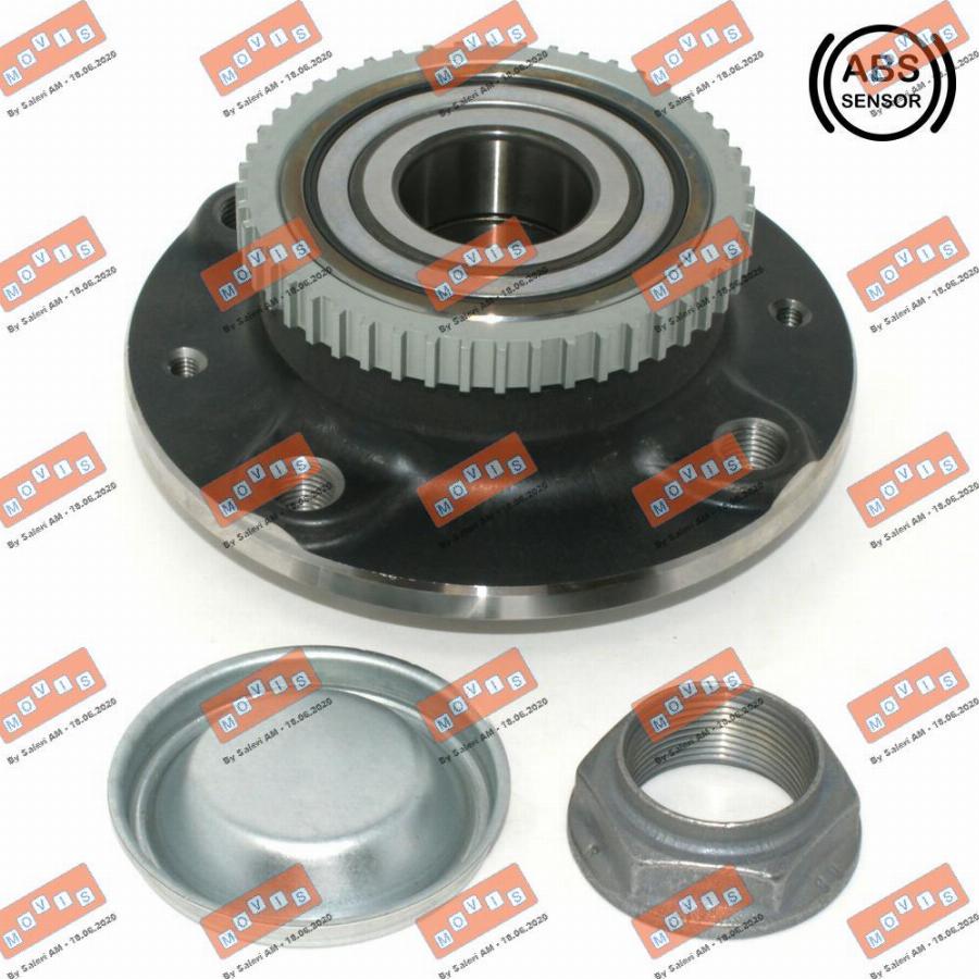 MOVIS ASB2054 - Wheel hub, bearing Kit autospares.lv