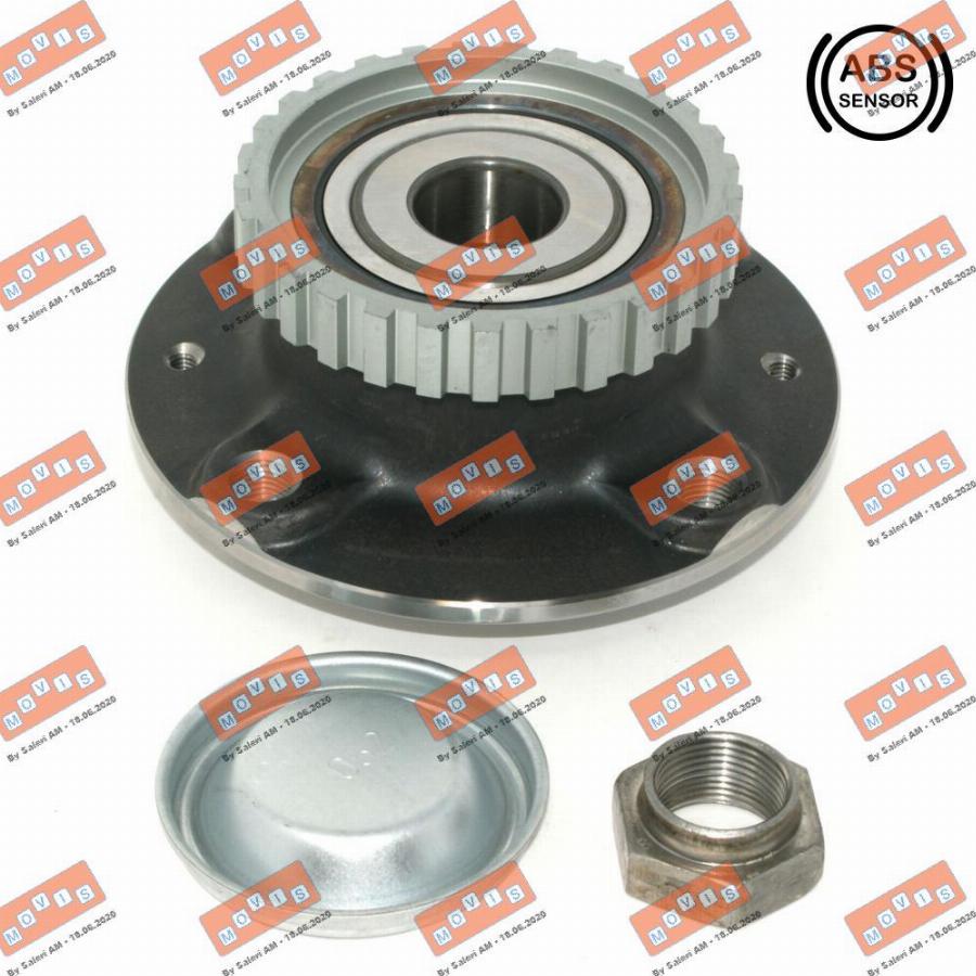 MOVIS ASB2021 - Wheel hub, bearing Kit autospares.lv