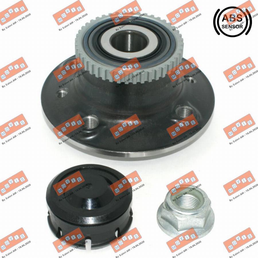 MOVIS ASB2145 - Wheel hub, bearing Kit autospares.lv