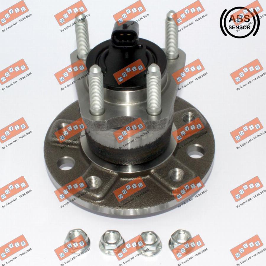 MOVIS ASB2140 - Wheel hub, bearing Kit autospares.lv