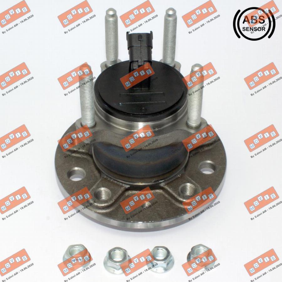 MOVIS ASB2105 - Wheel hub, bearing Kit autospares.lv