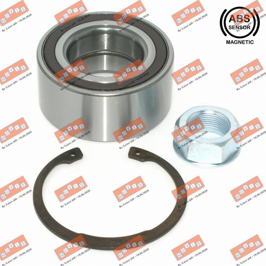 MOVIS ASB2110 - Wheel hub, bearing Kit autospares.lv