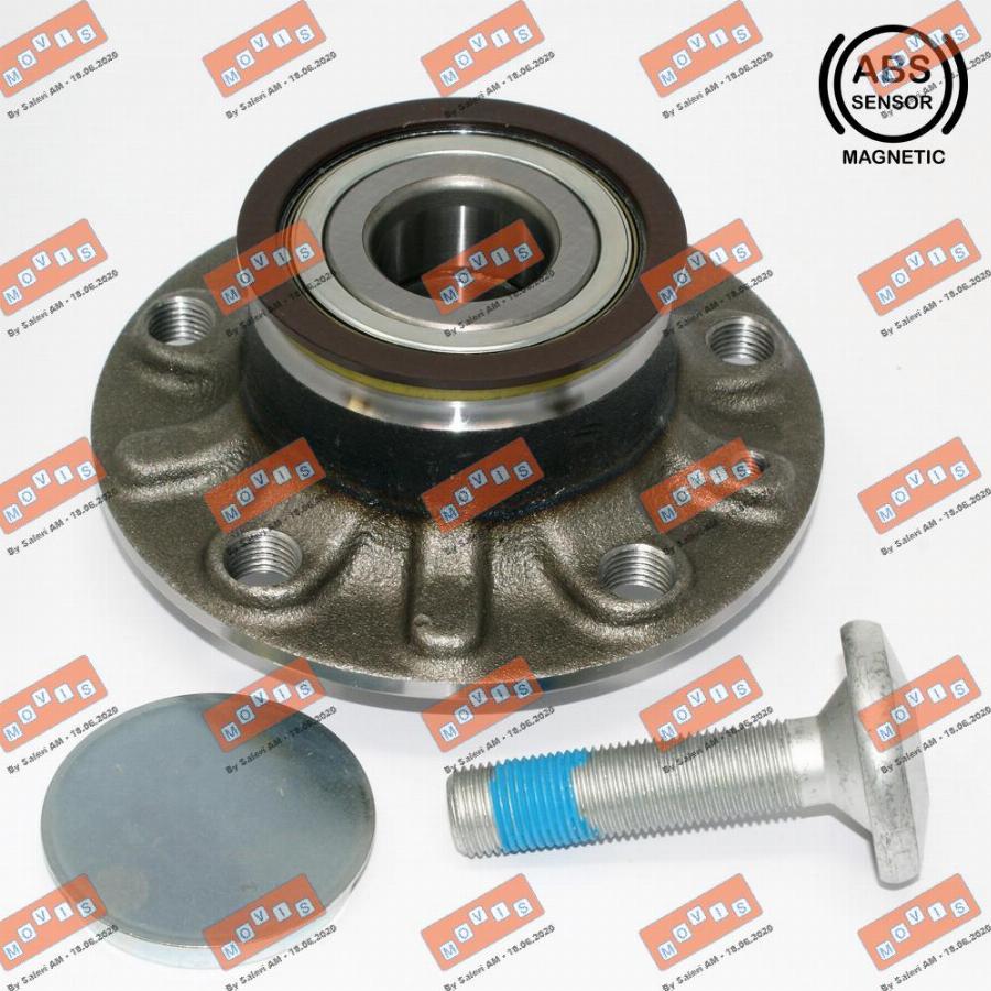 MOVIS ASB2136 - Wheel hub, bearing Kit autospares.lv