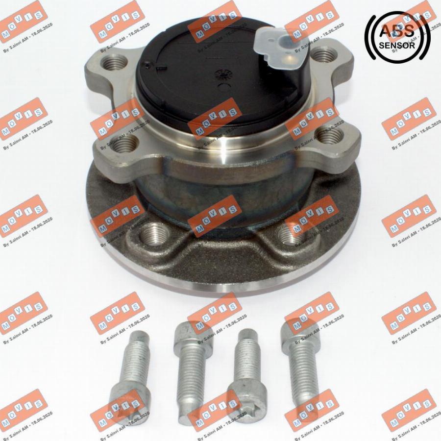 MOVIS ASB2307 - Wheel hub, bearing Kit autospares.lv