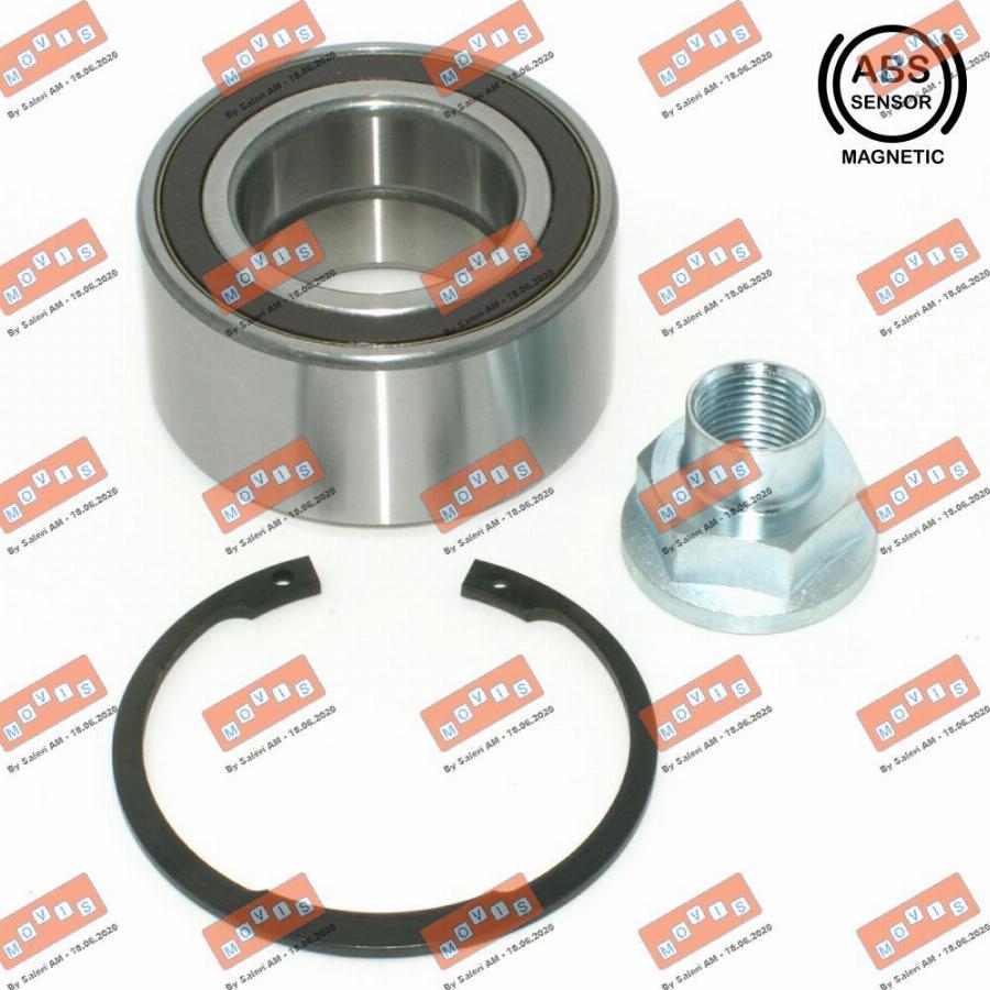 MOVIS ASB2318 - Wheel hub, bearing Kit autospares.lv