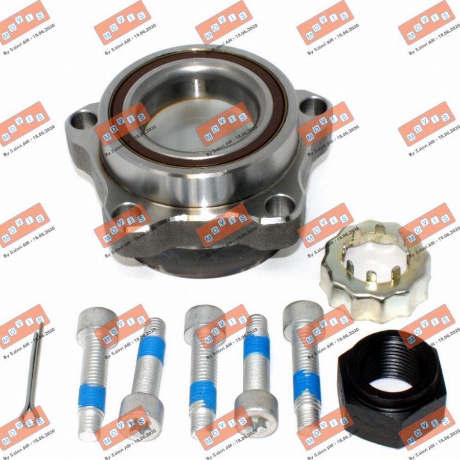 MOVIS ASB2379 - Wheel hub, bearing Kit autospares.lv