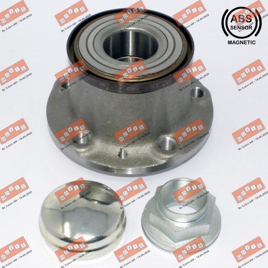 MOVIS ASB2240 - Wheel hub, bearing Kit autospares.lv