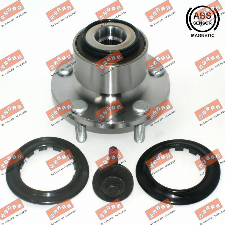 MOVIS ASB2252 - Wheel hub, bearing Kit autospares.lv