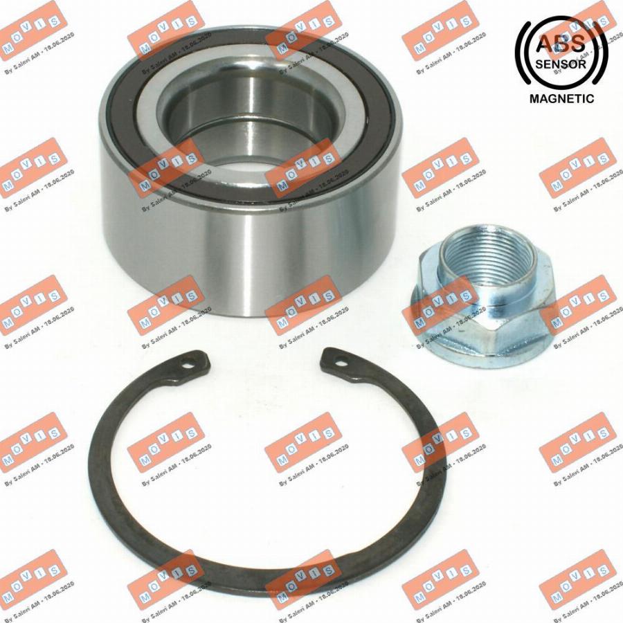 MOVIS ASB2265 - Wheel hub, bearing Kit autospares.lv