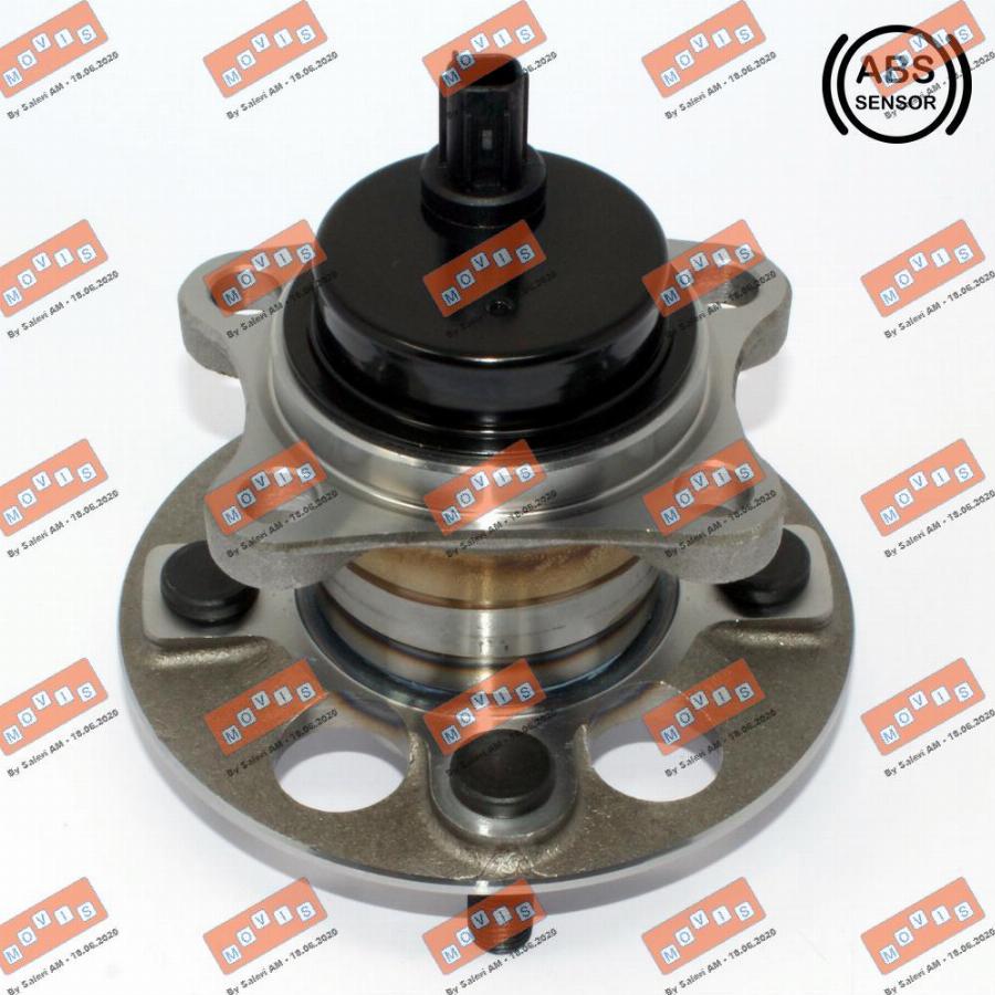 MOVIS ASB2213 - Wheel hub, bearing Kit autospares.lv