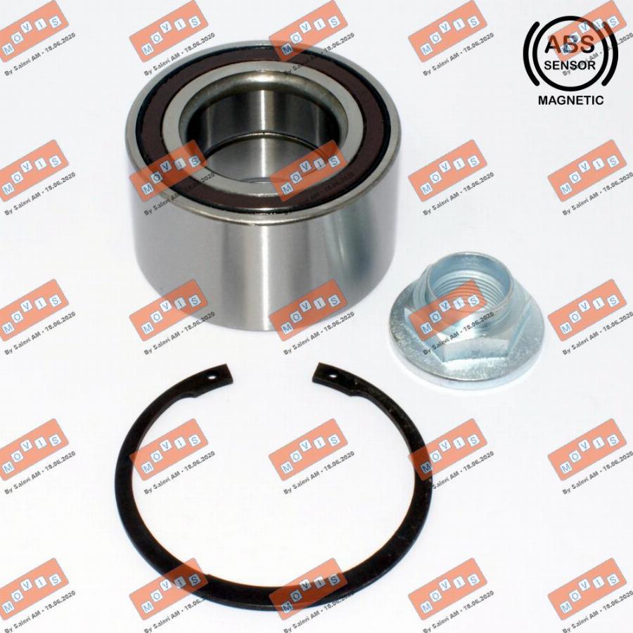 MOVIS ASB2278 - Wheel hub, bearing Kit autospares.lv