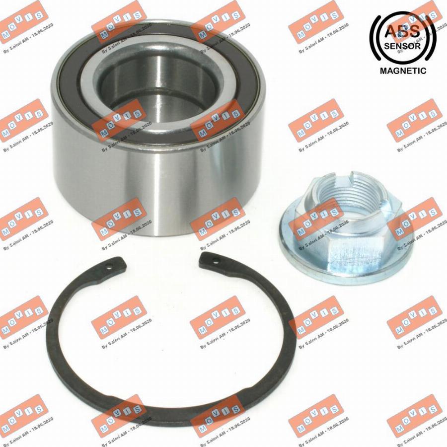 MOVIS ASB2277 - Wheel hub, bearing Kit autospares.lv