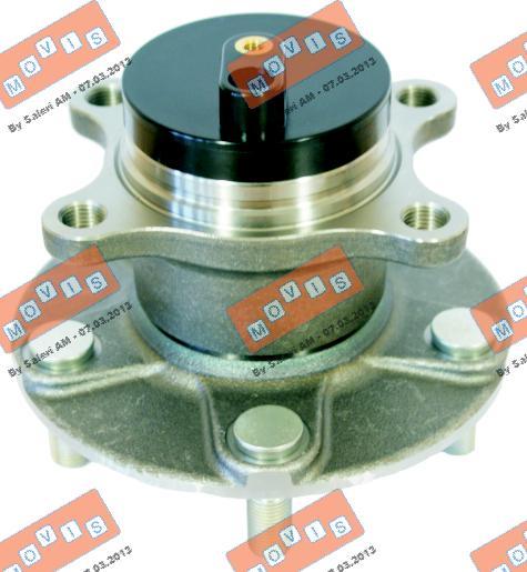 MOVIS ASB2753 - Wheel hub, bearing Kit autospares.lv