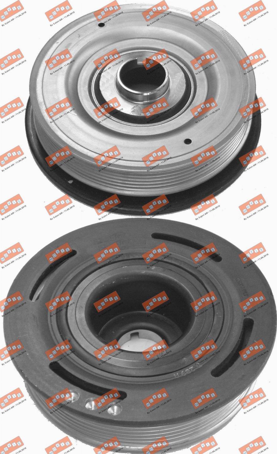 MOVIS AST9098 - Belt Pulley, crankshaft autospares.lv