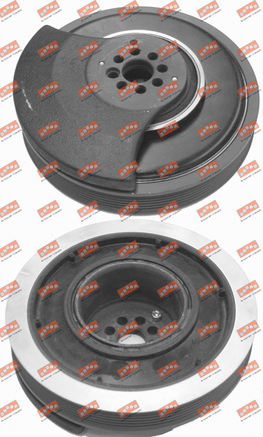 MOVIS AST9014 - Belt Pulley, crankshaft autospares.lv