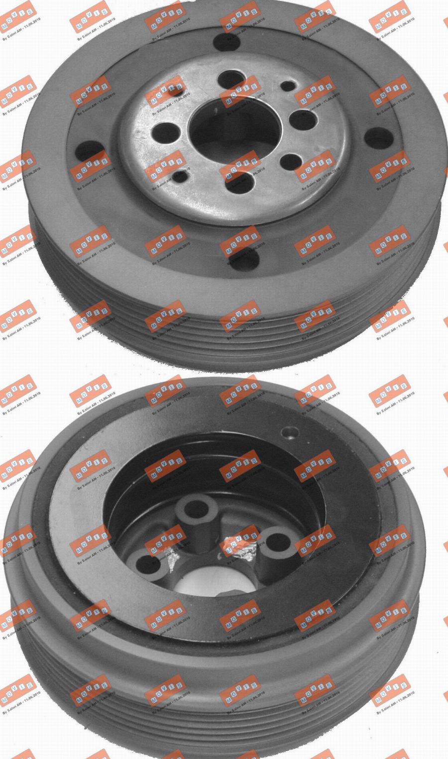 MOVIS AST9018 - Belt Pulley, crankshaft autospares.lv