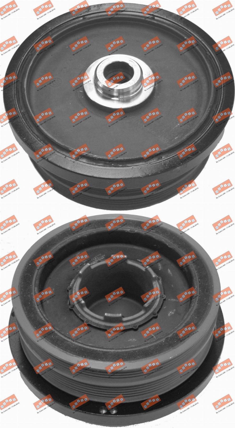 MOVIS AST9034 - Belt Pulley, crankshaft autospares.lv