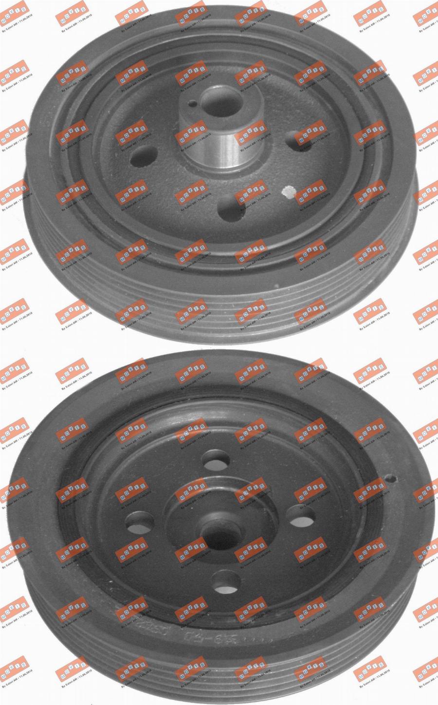 MOVIS AST9037 - Belt Pulley, crankshaft autospares.lv